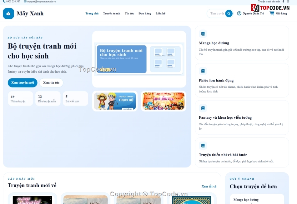 Đồ án,web truyện,truyện tranh